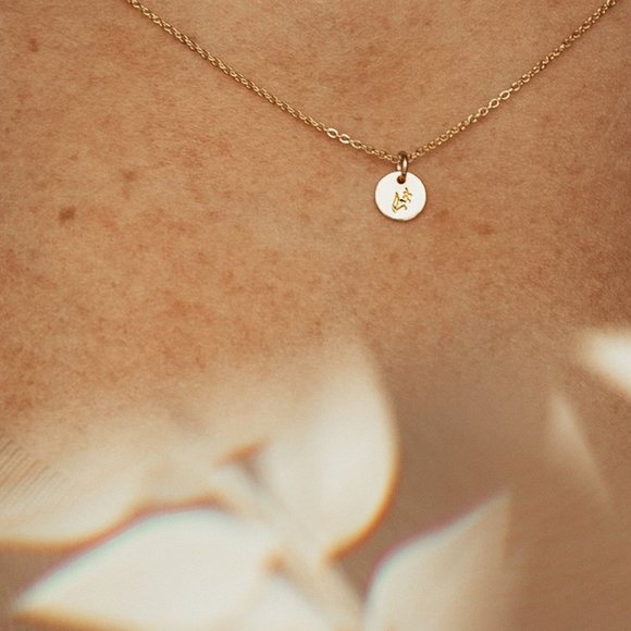 May Lily of the Valley Birth Month Flower Necklace - Picture 7 of 15